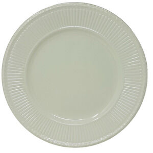 Wedgwood Edme 10.5" Dinner Plate Cream Ivory Gold Trim Vintage